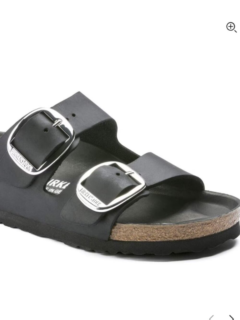 NWT Women's Birkenstock® Arizona black big-buckle sandals 41 - Picture 2 of 4